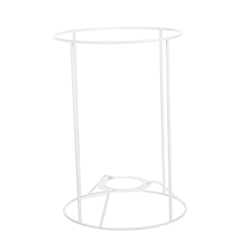 CLISPEED Metall Lampenschirm Schutzgitter Rund DIY Lampenrahmen für Tischlampen mit Kunstvollem Filigranem Design Vielseitig Einsetzbar in Wohn Schlafzimmern CLISPEED Metall Lampenschirm Schutzgitter Rund DIY Lampenrahmen für Tischlampen mit Kunstvollem Filigranem Design Vielseitig Einsetzbar in Wohn Schlafzimmern von CLISPEED