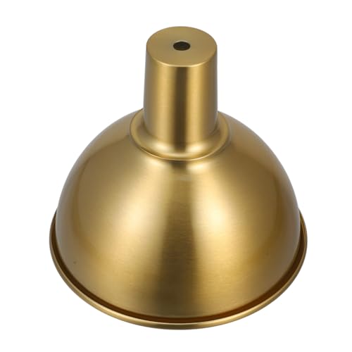 CLISPEED Metall Lampenschirm für Hängelampe Robuster Eisenschirm mit Konischem Design Dekorativer Lampenschirm für Wohnzimmer Schlafzimmer und Esszimmer Einfach zu Montieren Langlebig und von CLISPEED