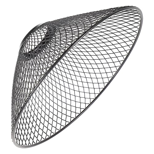 CLISPEED Metall Lampenschirm für Pendelleuchte Retro Draht Käfig Design Dekorativer Lampenabdeckung für Restaurant Zuhause von CLISPEED