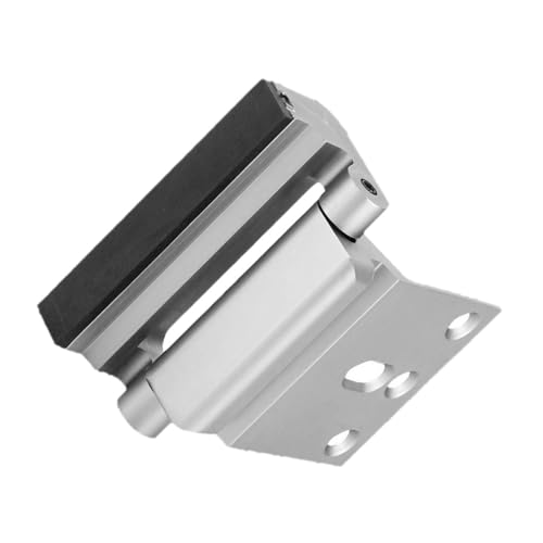 CLISPEED Metall Türsicherung Innen Türverstärkung Schloss für Einbruchschutz Einfache Montage Vielseitig für Haustür Zimmer Büro Geeignet Langlebiges Robustes Design Silberfarben von CLISPEED