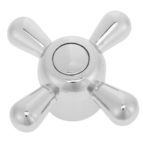 CLISPEED Metall Wasserhahn Griff Ersatzteil Schnellöffnender Ventilschaft Handrad für Küchen und Badarmatur Einfache Installation Langlebig Stilvolles Design Geeignet für CLISPEED Metall Wasserhahn Griff Ersatzteil Schnellöffnender Ventilschaft Handrad für Küchen und Badarmatur Einfache Installation Langlebig Stilvolles Design Geeignet für von CLISPEED