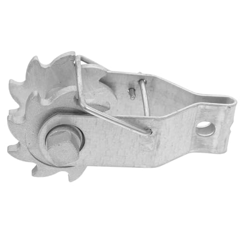 CLISPEED Metall drahtseil spanner Einloch zahnradtensionierer für Gartenzäune und Elektronische Zäune Langlebiger Drahtspanner zur Vermeidung von Drahtdurchhang Einfach zu Bedienen von CLISPEED