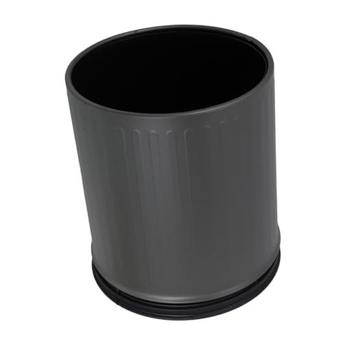CLISPEED Metallischer Abfalleimer Doppelwandiger Mülleimer für Bad Schlafzimmer oder Büro ohne Deckel Moderner Müllbehälter für Zuhause Vielseitig Einsetzbar CLISPEED Metallischer Abfalleimer Doppelwandiger Mülleimer für Bad Schlafzimmer oder Büro ohne Deckel Moderner Müllbehälter für Zuhause Vielseitig Einsetzbar von CLISPEED