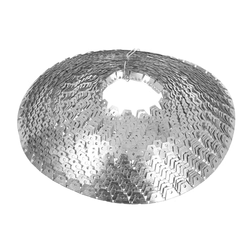 CLISPEED Metallkante Tack Strip Langlebig Robust zur Verstärkung von Sofakanten Matratzen Möbeln Eckschutz Dekorative Polsterrandleiste von CLISPEED
