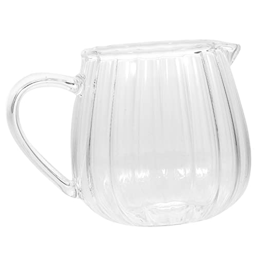 CLISPEED Milchkännchen Aus Glas Kleines Milchkännchen Kaffeesahnekännchen Kaffeemilchkännchen Tasse Mini Sahnekännchen Milchkännchen Ausgießer Für Sahnekännchen Behälter Für CLISPEED Milchkännchen Aus Glas Kleines Milchkännchen Kaffeesahnekännchen Kaffeemilchkännchen Tasse Mini Sahnekännchen Milchkännchen Ausgießer Für Sahnekännchen Behälter Für von CLISPEED