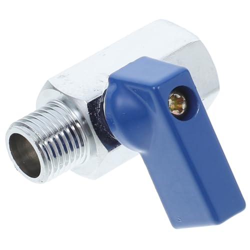 CLISPEED Mini Messing Kugelhahn Absperrventil Npt Innen und Außengewinde Kompakter Pneumatischer Schalter Robuste Messingkonstruktion Für Platzsparende Installation CLISPEED Mini Messing Kugelhahn Absperrventil Npt Innen und Außengewinde Kompakter Pneumatischer Schalter Robuste Messingkonstruktion Für Platzsparende Installation von CLISPEED