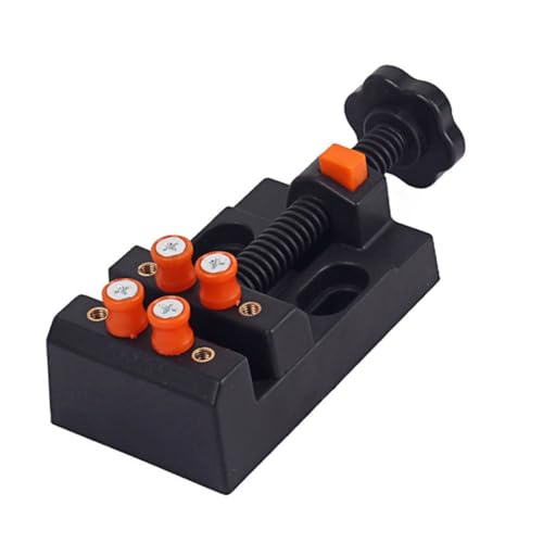 CLISPEED Mini Schraubstock Tischklemme Verstellbar Kunststoff Langlebig für Schmuck Uhren Modellbau Hobby Multifunktional Halterung Werkzeug CLISPEED Mini Schraubstock Tischklemme Verstellbar Kunststoff Langlebig für Schmuck Uhren Modellbau Hobby Multifunktional Halterung Werkzeug von CLISPEED
