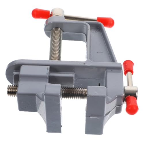 CLISPEED Mini Tischschraubstock Klemmschraubstock für Diy Projekte Schmuck und Metallbearbeitung Tragbar Leicht und Robust für Kleine Arbeiten von CLISPEED
