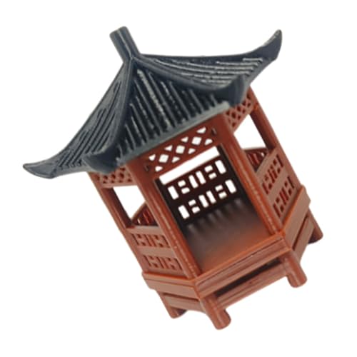 CLISPEED Miniatur Chinesischer Pavillon Figur Kunstvoll Gefertigte Mikro Landschaft Dekoration Platzsparend für Aquarium Desktop und Garten Vielseitig Einsetzbar als Traditionelles CLISPEED Miniatur Chinesischer Pavillon Figur Kunstvoll Gefertigte Mikro Landschaft Dekoration Platzsparend für Aquarium Desktop und Garten Vielseitig Einsetzbar als Traditionelles von CLISPEED