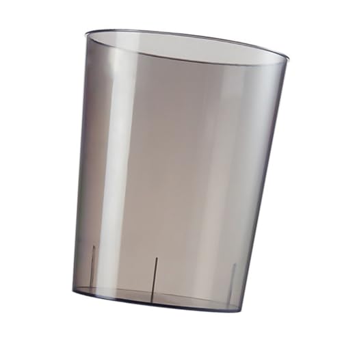 CLISPEED Moderner Transparenter Abfalleimer Robuster Papierkorb für Büro Badezimmer Haushalt Geruchsfrei Langlebig und Elegantes Design Vielseitig Einsetzbar von CLISPEED