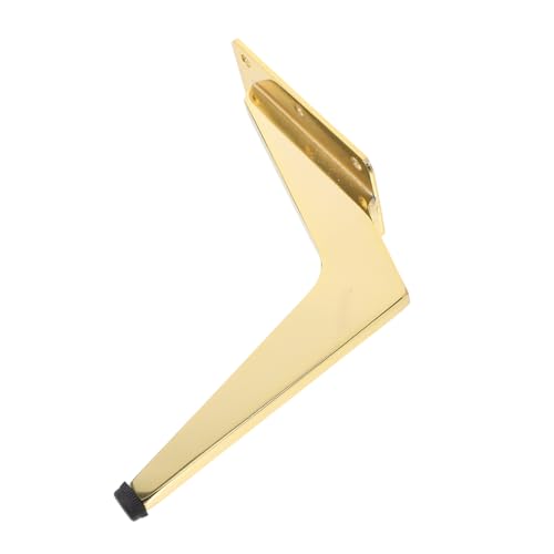 CLISPEED Modernes Möbelbein Titanfarben Stabile Metallmöbelfüße für Sofa Couchtisch Tv-Stand Badezimmerschrank Robuste Stilvolle Unterstützung für Möbel von CLISPEED