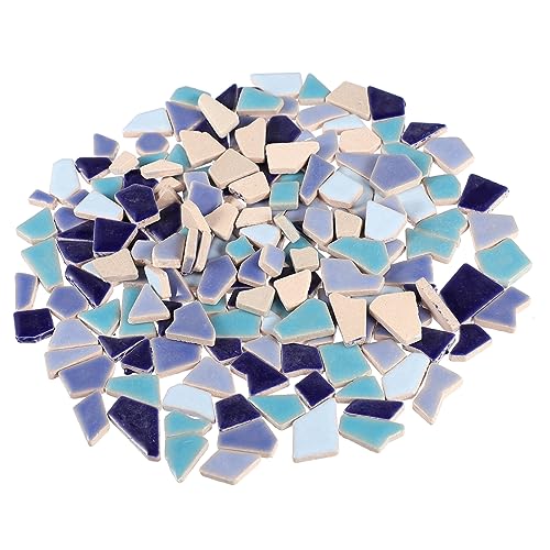 CLISPEED Mosaiksteine Unregelmäßige Glasierte Keramische Fliesen Bunte DIY Fliesen für Handwerksprojekte Gartenwege und Wohnkultur Langlebige und Vielseitige Bastelmaterialien CLISPEED Mosaiksteine Unregelmäßige Glasierte Keramische Fliesen Bunte DIY Fliesen für Handwerksprojekte Gartenwege und Wohnkultur Langlebige und Vielseitige Bastelmaterialien von CLISPEED
