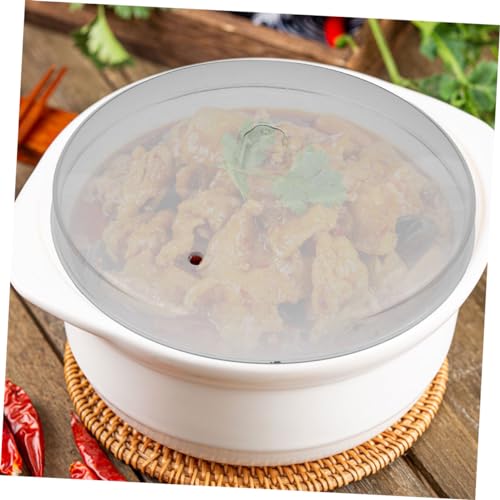 CLISPEED Multifunktionaler Dampfgarer Deckel aus Transparentem Material Abdeckung für Dampftöpfe und Dämpfeinsätze Hitzebeständig und Aromaschonend für Gemüse und Dim Sum CLISPEED Multifunktionaler Dampfgarer Deckel aus Transparentem Material Abdeckung für Dampftöpfe und Dämpfeinsätze Hitzebeständig und Aromaschonend für Gemüse und Dim Sum von CLISPEED