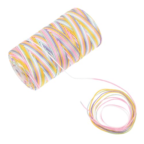 CLISPEED Multifunktionales DIY Garn Eisfaser Häkelfaden Dekoratives Strickgarn Weich Für Handarbeiten Zuhause Kissen Decken Schals von CLISPEED