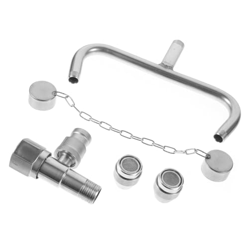 CLISPEED Notfall Augenspülstation Edelstahl Waschbeckenmontage mit Hebelaktivierung Schnelles Augenspül duschsystem für Bad und Küche Kompatibel mit Abnehmbaren Belüftern CLISPEED Notfall Augenspülstation Edelstahl Waschbeckenmontage mit Hebelaktivierung Schnelles Augenspül duschsystem für Bad und Küche Kompatibel mit Abnehmbaren Belüftern von CLISPEED