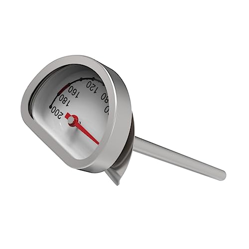 CLISPEED Öltemperaturmesser Präzises Küchenthermometer für Fritteuse und Grill Temperaturmessgerät für Wasser Öl und Milch Hochtemperaturbeständig und Leicht Küchenzubehör für Hobbyköche von CLISPEED