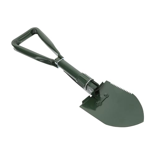 CLISPEED Outdoor Klappspaten aus Rostfreiem Multifunktionale Faltbare Schneeschaufel für Garten Camping und Schnee Leicht Ergonomisch mit Stabilem Dreieck Griff Praktischem Tragebeutel CLISPEED Outdoor Klappspaten aus Rostfreiem Multifunktionale Faltbare Schneeschaufel für Garten Camping und Schnee Leicht Ergonomisch mit Stabilem Dreieck Griff Praktischem Tragebeutel von CLISPEED