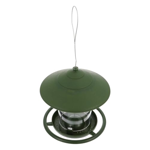 CLISPEED Outdoor Vogel Futterspender aus Langlebigem Kompakt und Einfach zu Reinigen Praktischer Hängender Vogelfutterbehälter für Garten und Balkon Leicht zu Montieren für Wildvögel CLISPEED Outdoor Vogel Futterspender aus Langlebigem Kompakt und Einfach zu Reinigen Praktischer Hängender Vogelfutterbehälter für Garten und Balkon Leicht zu Montieren für Wildvögel von CLISPEED