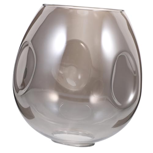 CLISPEED Ovaler Glas Lampenschirm für Pendelleuchte Rauchgraues Ersatzlampenglas mit Abnehmbarem Design Langlebiger Lampenschirm für Wand Deckenleuchte Vielseitig Einsetzbar in Wohn CLISPEED Ovaler Glas Lampenschirm für Pendelleuchte Rauchgraues Ersatzlampenglas mit Abnehmbarem Design Langlebiger Lampenschirm für Wand Deckenleuchte Vielseitig Einsetzbar in Wohn von CLISPEED