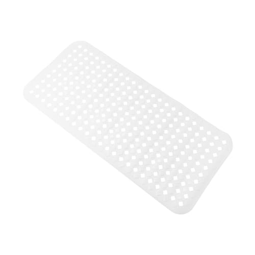 CLISPEED PVC Duschmatte rutschfest mit Saugnäpfen und Ablauflöchern wasserdichte Badewannenmatte rutschfeste Badezimmermatte aus Robustem PVC Kompakt und Leicht zu Reinigen Modernes Design CLISPEED PVC Duschmatte rutschfest mit Saugnäpfen und Ablauflöchern wasserdichte Badewannenmatte rutschfeste Badezimmermatte aus Robustem PVC Kompakt und Leicht zu Reinigen Modernes Design von CLISPEED