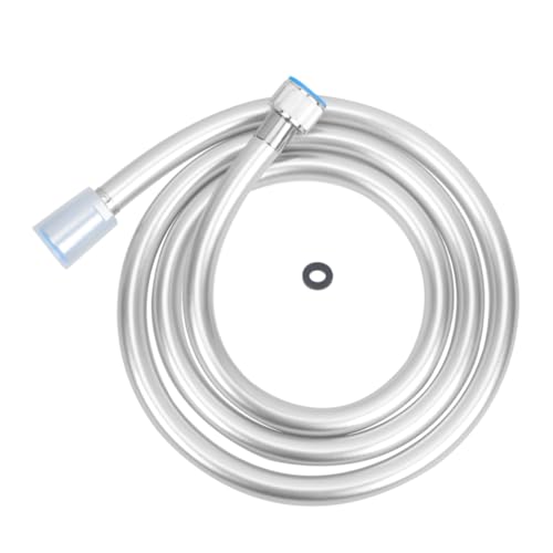 CLISPEED PVC Duschschlauch Flexibel Fünflagig Verstärkt Hohe Druck und Temperaturbeständigkeit Korrosions und Kratzfest Passend für Handbrause Badezimmeranschluss Kunststoffanschluss von CLISPEED
