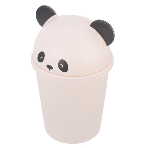 CLISPEED Panda Mülleimer Kücheneimer Mit Deckel Kleiner Mülleimer Mit Deckel Abfalleimer Für Schlafzimmer CLISPEED Panda Mülleimer Kücheneimer Mit Deckel Kleiner Mülleimer Mit Deckel Abfalleimer Für Schlafzimmer von CLISPEED