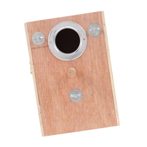 CLISPEED Parrot Breeding Nest Holz Nistkasten mit Sitzstange Sicher und Komfortabel Natürlicher Lebensraum Einfach zu Reinigen Außen Hängend Platzsparend Geeignet für Wellensittiche CLISPEED Parrot Breeding Nest Holz Nistkasten mit Sitzstange Sicher und Komfortabel Natürlicher Lebensraum Einfach zu Reinigen Außen Hängend Platzsparend Geeignet für Wellensittiche von CLISPEED