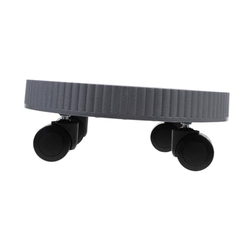 CLISPEED Pflanzenroller aus Langlebigem PP Kunststoff Runder Pflanzentopf Untersetzer mit Vielseitiger Pflanzenständer für Innen und Außen Geeignet für Verschiedene Topfgrößen und von CLISPEED