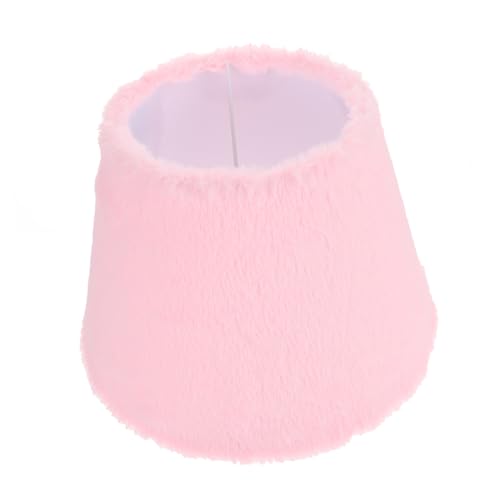 CLISPEED Plüsch Lampenschirm Rosa Ersatz Lampenschirm für Tischlampe Deckenleuchte Nachttischlampe für Sanftes Licht und Einfache Montage CLISPEED Plüsch Lampenschirm Rosa Ersatz Lampenschirm für Tischlampe Deckenleuchte Nachttischlampe für Sanftes Licht und Einfache Montage von CLISPEED