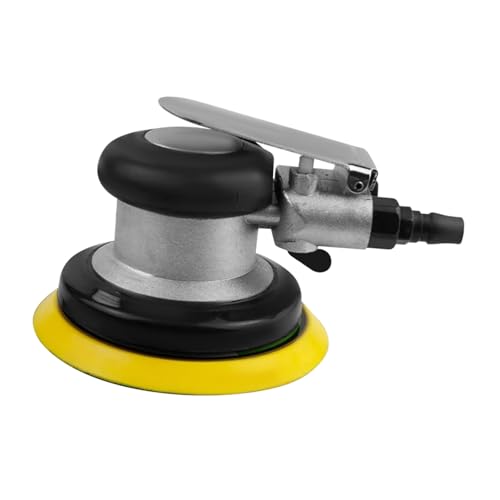 CLISPEED Pneumatischer Exzenterschleifer Luft Schleifmaschine für Mechaniker Holzarbeiten Automobil Schleifgerät Ergonomisch Robust von CLISPEED