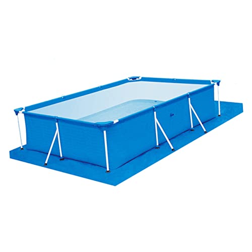 CLISPEED Pool Bodenschutztuch Plane für unter Pool Freibad Poolpads für oberirdische Pools tragbar rechteckig Inflatable Pool aufblasbar Pool Pool-Abdeckung staubdichte Poolabdeckung Blue von CLISPEED