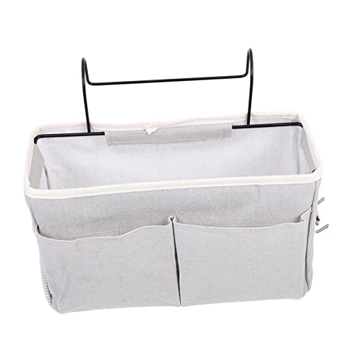 CLISPEED Praktische Hängeaufbewahrungstasche aus Polyester für Nachttisch Multifunktionale Betttasche für Kleinteile für Schlafzimmer Wohnheim und Kinderzimmer CLISPEED Praktische Hängeaufbewahrungstasche aus Polyester für Nachttisch Multifunktionale Betttasche für Kleinteile für Schlafzimmer Wohnheim und Kinderzimmer von CLISPEED