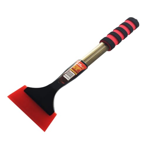 CLISPEED Praktischer Frostentferner Schneeschaufel Leicht Langlebig Eisschaber Multifunktional für Auto Sicherer Wintereinsatz Handlich Leicht zu Verstauen Schützt Autoscheiben von CLISPEED