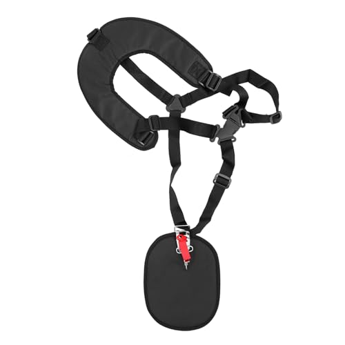 CLISPEED Praktischer Verstellbarer Trimmer Schultergurt mit U Förmigem Gepolstertem Doppel Schulterriemen für Rasentrimmer Langlebiges Grass Cutter Zubehör Entlastet Rücken und Schultern CLISPEED Praktischer Verstellbarer Trimmer Schultergurt mit U Förmigem Gepolstertem Doppel Schulterriemen für Rasentrimmer Langlebiges Grass Cutter Zubehör Entlastet Rücken und Schultern von CLISPEED