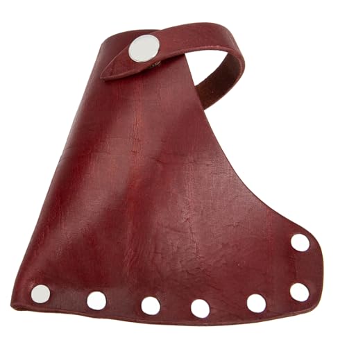 CLISPEED Professionelle Beilschutzscheide aus Hochwertigem Rindsleder Langlebige Portable Schutzhülle für Outdoor Camping und Barbecue Praktische Aufbewahrung für Axtklinge Sicherer von CLISPEED