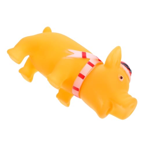 CLISPEED Quietschendes Hundespielzeug Schwein Form Langlebiges Kauspielzeug aus Robustem Glattem Material Interaktives Welpen für Kleine Hunde zum Zahnen Indoor Training und Beschäftigung CLISPEED Quietschendes Hundespielzeug Schwein Form Langlebiges Kauspielzeug aus Robustem Glattem Material Interaktives Welpen für Kleine Hunde zum Zahnen Indoor Training und Beschäftigung von CLISPEED