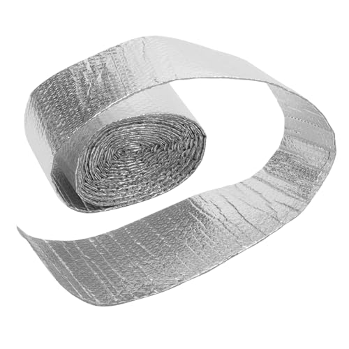 CLISPEED Reflektierende Isolierfolie Fuß Mehrzweck Aluminiumfolie Isolierung für Rohr und Wanddämmung Hitzebeständige Dämmrolle für Innen und Außenbereich Energieeffiziente Wärmebarriere CLISPEED Reflektierende Isolierfolie Fuß Mehrzweck Aluminiumfolie Isolierung für Rohr und Wanddämmung Hitzebeständige Dämmrolle für Innen und Außenbereich Energieeffiziente Wärmebarriere von CLISPEED