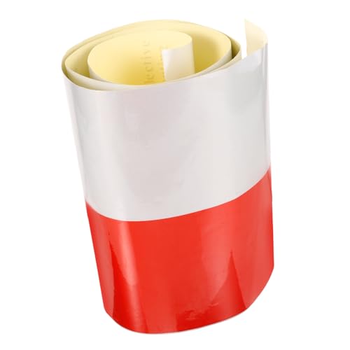 CLISPEED Reflektierendes Klebeband Outdoor Sicherheitsband für Verkehrswarnung Selbstklebend Breit Langlebig und Wetterbeständig für Autofahrer und Verkehrssicherheit CLISPEED Reflektierendes Klebeband Outdoor Sicherheitsband für Verkehrswarnung Selbstklebend Breit Langlebig und Wetterbeständig für Autofahrer und Verkehrssicherheit von CLISPEED