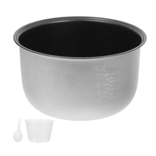 CLISPEED Reiskocher Innentopf Aluminiumlegierung Antihaftbeschichtet Ersatztopf Kochgeschirr Zubehör für Elektroherd Haushalt Hotel Wohnheim Langlebiger Kochtopf CLISPEED Reiskocher Innentopf Aluminiumlegierung Antihaftbeschichtet Ersatztopf Kochgeschirr Zubehör für Elektroherd Haushalt Hotel Wohnheim Langlebiger Kochtopf von CLISPEED