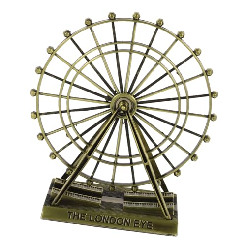 CLISPEED Retro Ferris Wheel Dekoration Hochwertiges Eisenmodell für Weinregal Tisch und Wohnbereich Haushaltsornament Antikem CLISPEED Retro Ferris Wheel Dekoration Hochwertiges Eisenmodell für Weinregal Tisch und Wohnbereich Haushaltsornament Antikem von CLISPEED
