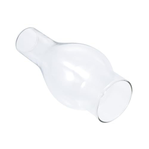 CLISPEED Retro Lampenschirm Ersatz Vintage Lampenglas Ømm Windschutz für Kerzen und Petroleumlampe Hitzebeständig Schützend Dekorativ Einfache Montage Langlebiges Lampenzubehör von CLISPEED