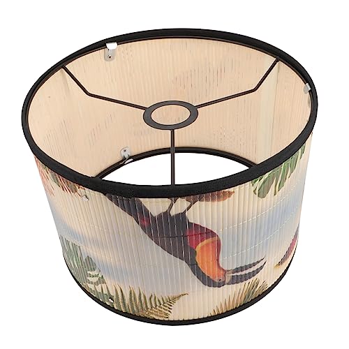 CLISPEED Retro Lampenschirm Hängelampe Deckenleuchte Øcm Eleganter Pendelschirm für Wohnzimmer Schlafzimmer und Esszimmer Dekorativer für Sanftes Licht und Stilvolle CLISPEED Retro Lampenschirm Hängelampe Deckenleuchte Øcm Eleganter Pendelschirm für Wohnzimmer Schlafzimmer und Esszimmer Dekorativer für Sanftes Licht und Stilvolle von CLISPEED