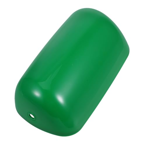 CLISPEED Retro Tischlampe Lampenschirm drinnen Schatten Banker Austausch der Lichter Glühbirnenabdeckungen Schreibtischschirm Abdeckung der Lampe Abdeckung der Leuchte pp Grün von CLISPEED