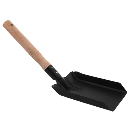 CLISPEED Robuste Gartenschaufel mit Holzgriff Vielseitig Einsetzbar für Gartenarbeit und Kaminreinigung Langlebiger Eisenkopf Rutschfester Griff zum Graben und Glut Entfernen CLISPEED Robuste Gartenschaufel mit Holzgriff Vielseitig Einsetzbar für Gartenarbeit und Kaminreinigung Langlebiger Eisenkopf Rutschfester Griff zum Graben und Glut Entfernen von CLISPEED