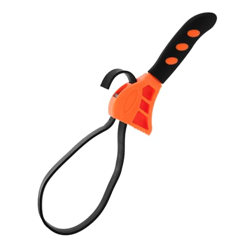 CLISPEED Robuster Gummi Bandschlüssel mit Verstellbarem Gurt Multifunktionaler Flaschenöffner und Rohrzange für und Outdoor Einsatz Rostfrei und Platzsparend Orange CLISPEED Robuster Gummi Bandschlüssel mit Verstellbarem Gurt Multifunktionaler Flaschenöffner und Rohrzange für und Outdoor Einsatz Rostfrei und Platzsparend Orange von CLISPEED
