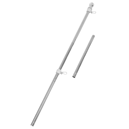 CLISPEED Rostfreier Fahnenmast Stabiler Outdoor Flaggenmast für Garten für Feiertagsdekoration und Vielseitige Anwendungen CLISPEED Rostfreier Fahnenmast Stabiler Outdoor Flaggenmast für Garten für Feiertagsdekoration und Vielseitige Anwendungen von CLISPEED