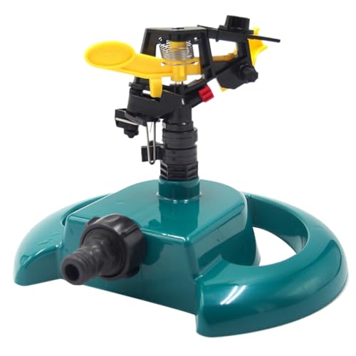 CLISPEED Rotierender Gartensprenger mit Stabilem Sockel Wassersparendes Automatisches Bewässerungssystem für Bäume und Garten Langlebiger Bewässerungswerkzeug von CLISPEED