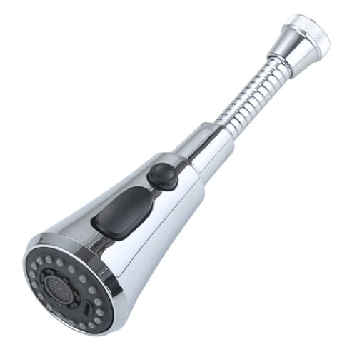 CLISPEED Rotierender Wasserhahn aufsatz Drehbar Multifunktionaler Strahlregler und Verlängerung für Küche und Bad Wassersparender Luftsprudler mit Anti spritz funktion Flexibel für von CLISPEED