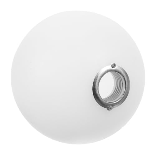 CLISPEED Runder Lampenschirm Milchigem Weiß Dekorativer Lampenschirm für Deckenleuchten Einfache Installation Warmes Licht für Wohnzimmer und Schlafzimmer Durchmesser CLISPEED Runder Lampenschirm Milchigem Weiß Dekorativer Lampenschirm für Deckenleuchten Einfache Installation Warmes Licht für Wohnzimmer und Schlafzimmer Durchmesser von CLISPEED