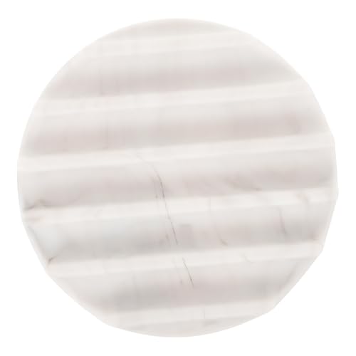 CLISPEED Runder Seifenhalter aus Silikon Badezimmer Seifenschale mit Drainage Design und Funktional für Zuhause Marmor Leicht CLISPEED Runder Seifenhalter aus Silikon Badezimmer Seifenschale mit Drainage Design und Funktional für Zuhause Marmor Leicht von CLISPEED